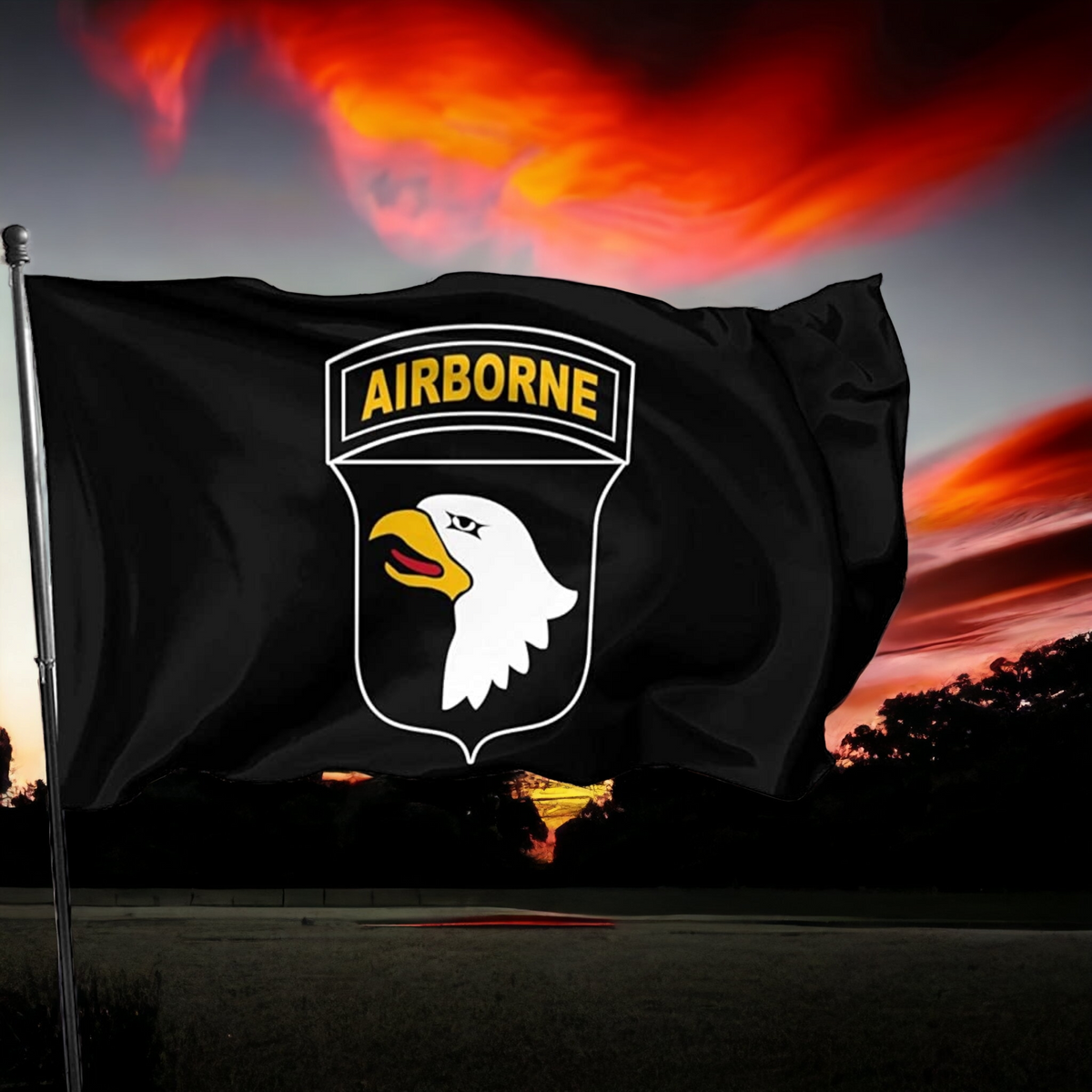 101st Airborne Brigade Flag (Official)