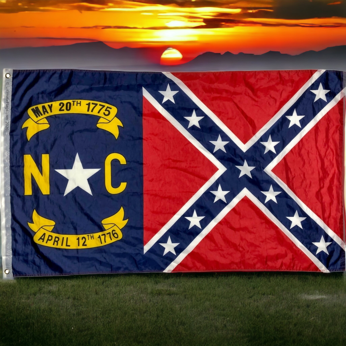 North Carolina Battle (Yellow Letters)