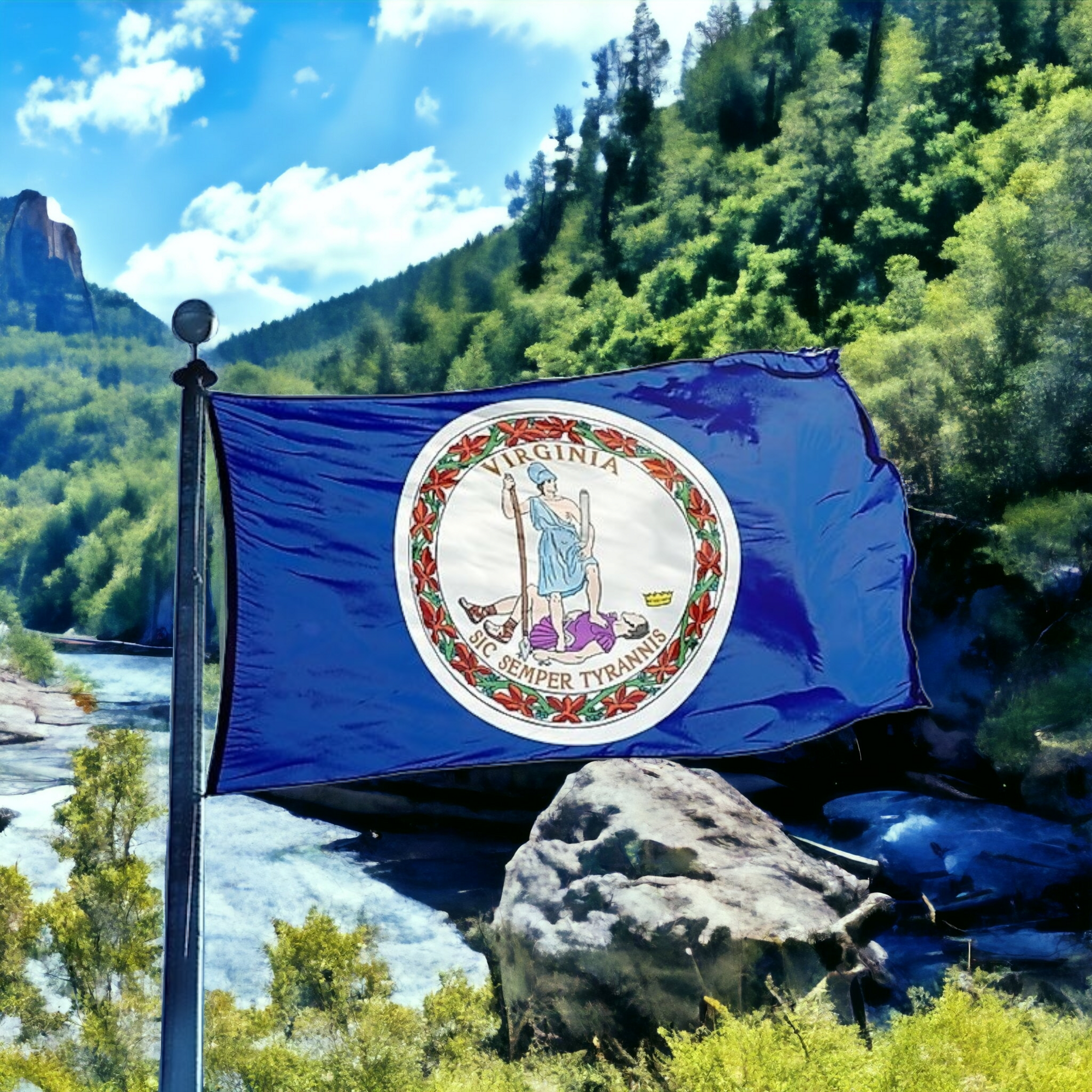 State of Virginia Flag