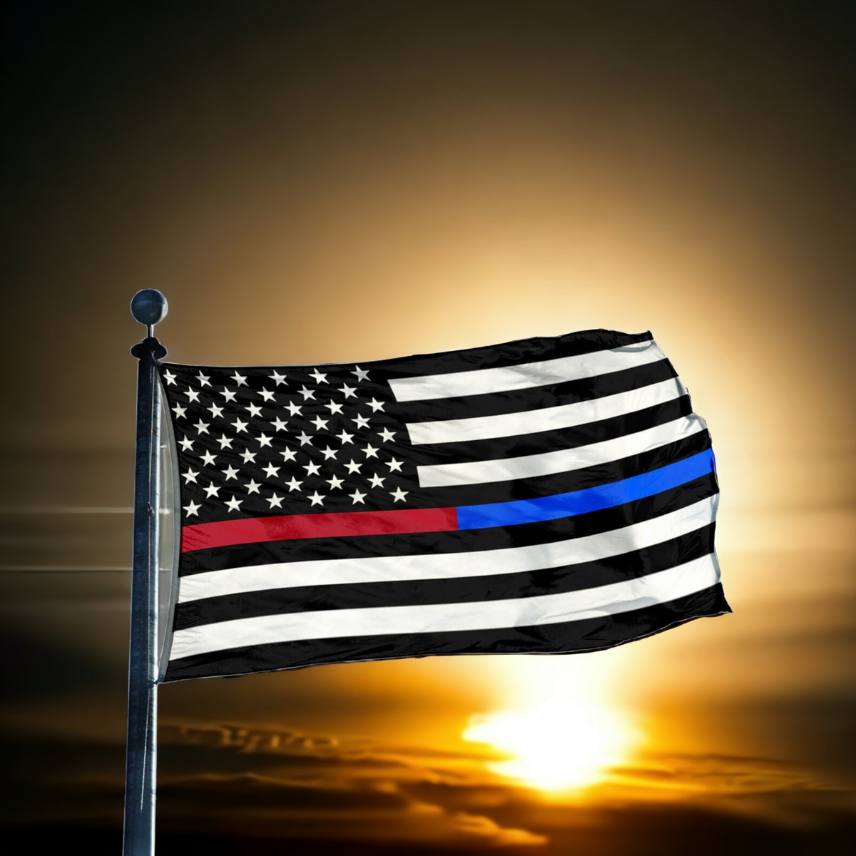 American Blue & Red Combo Lives Matter