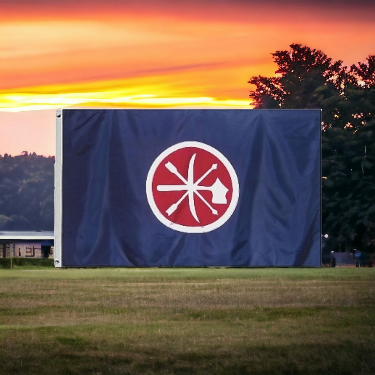 Choctaw Braves Flag