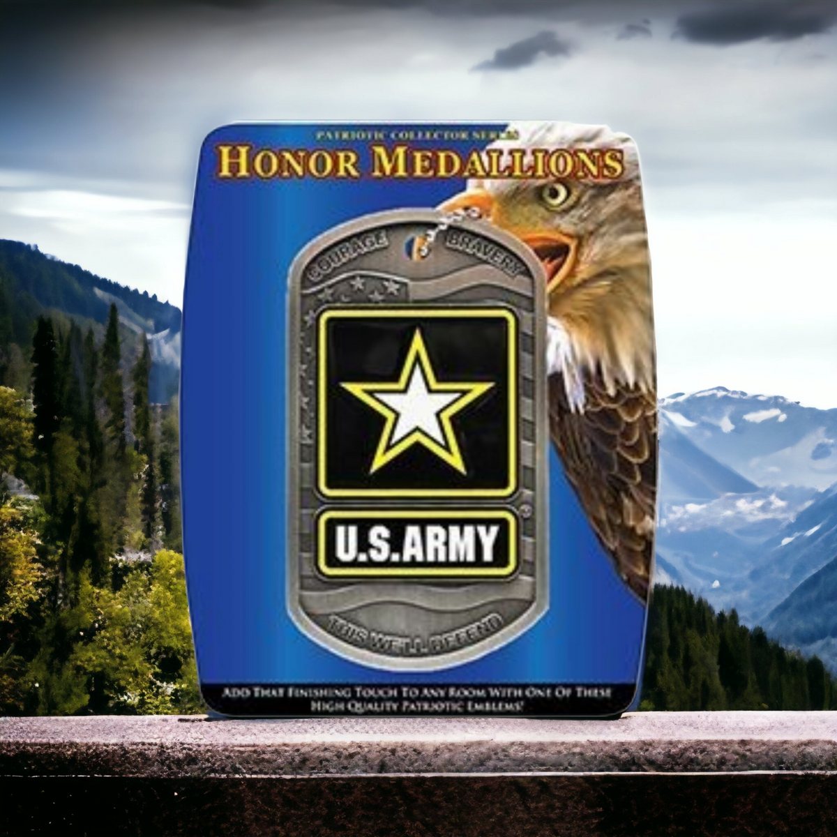 US Army Dog Tag Medallion