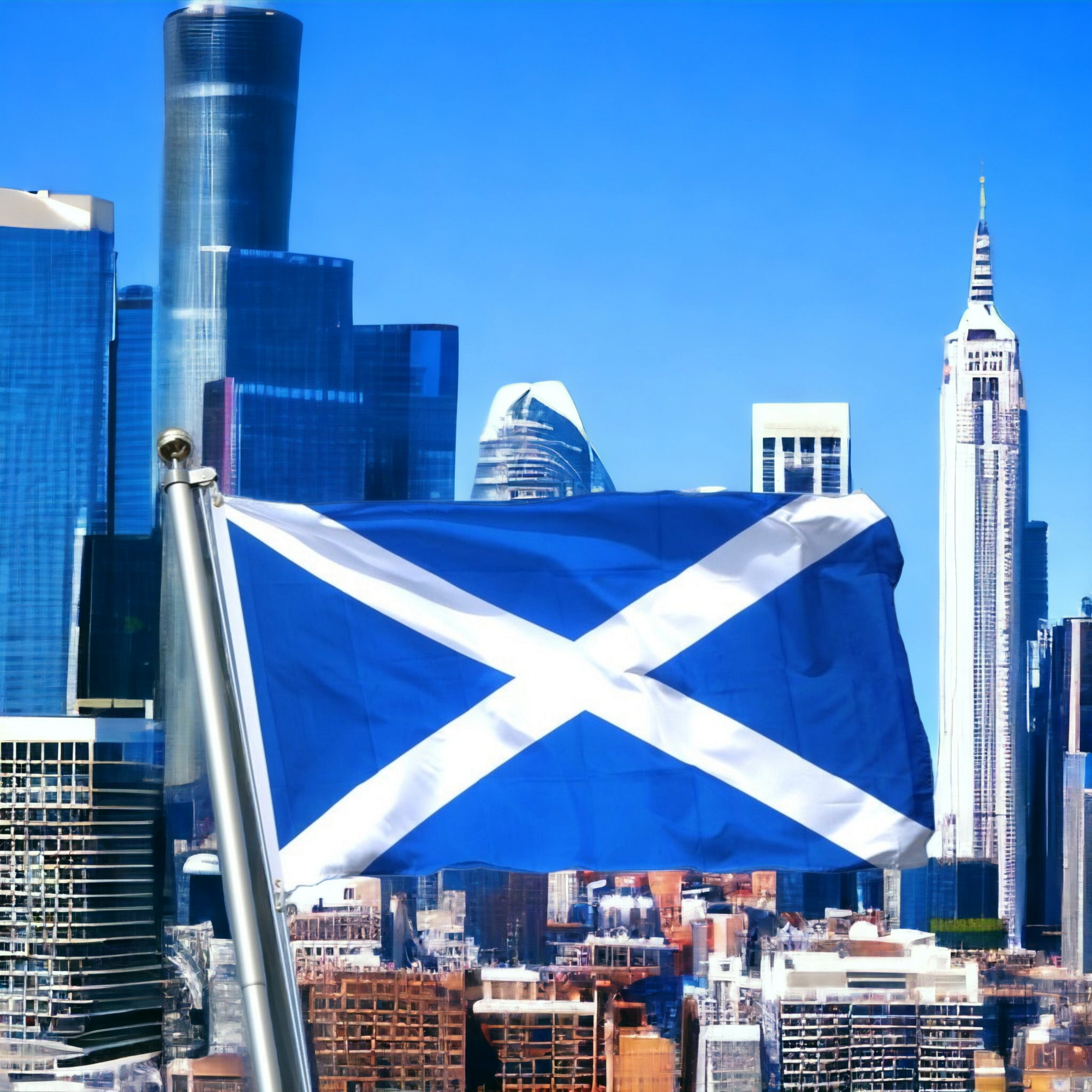 St. Andrews Cross Flag