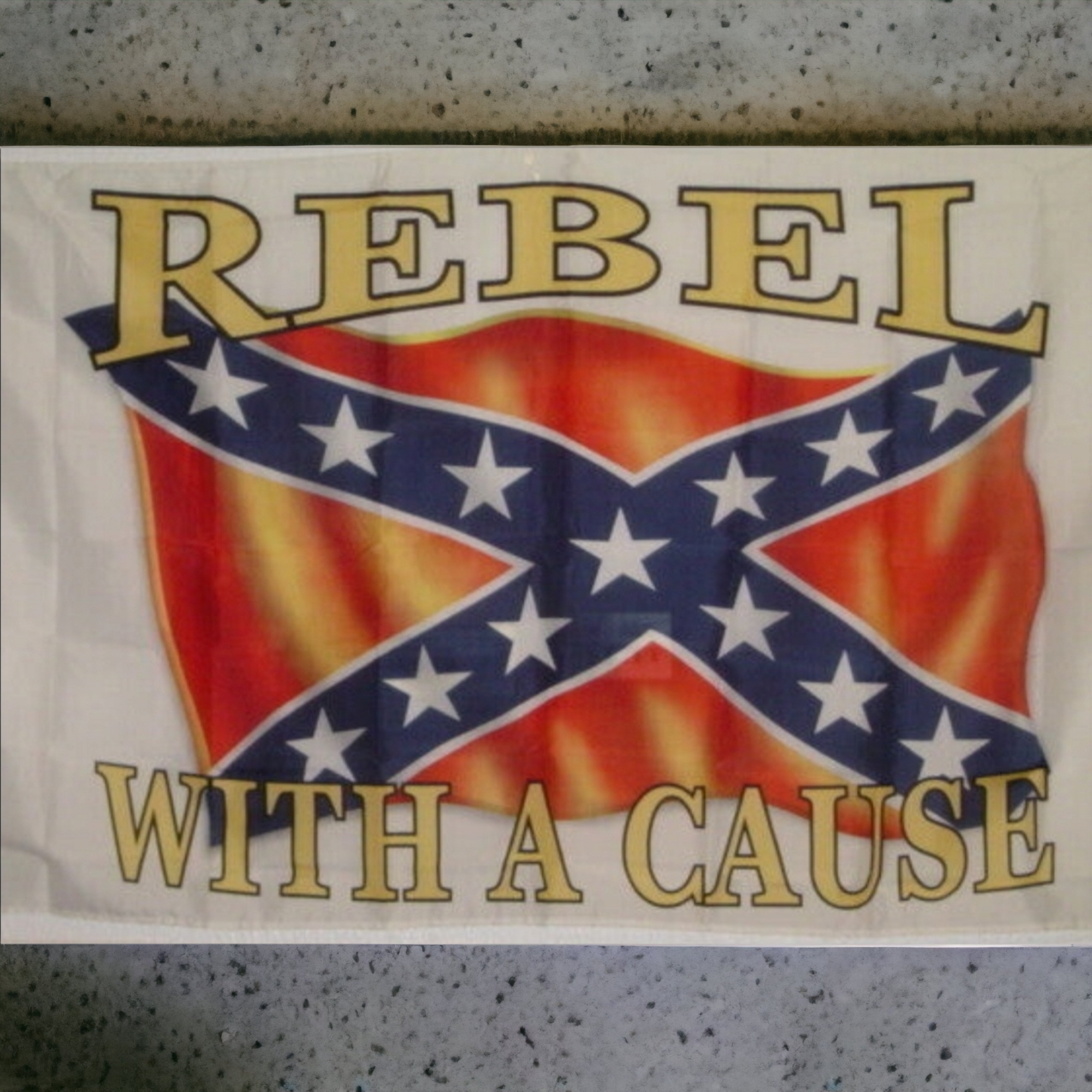 Rebel With A Cause Flag