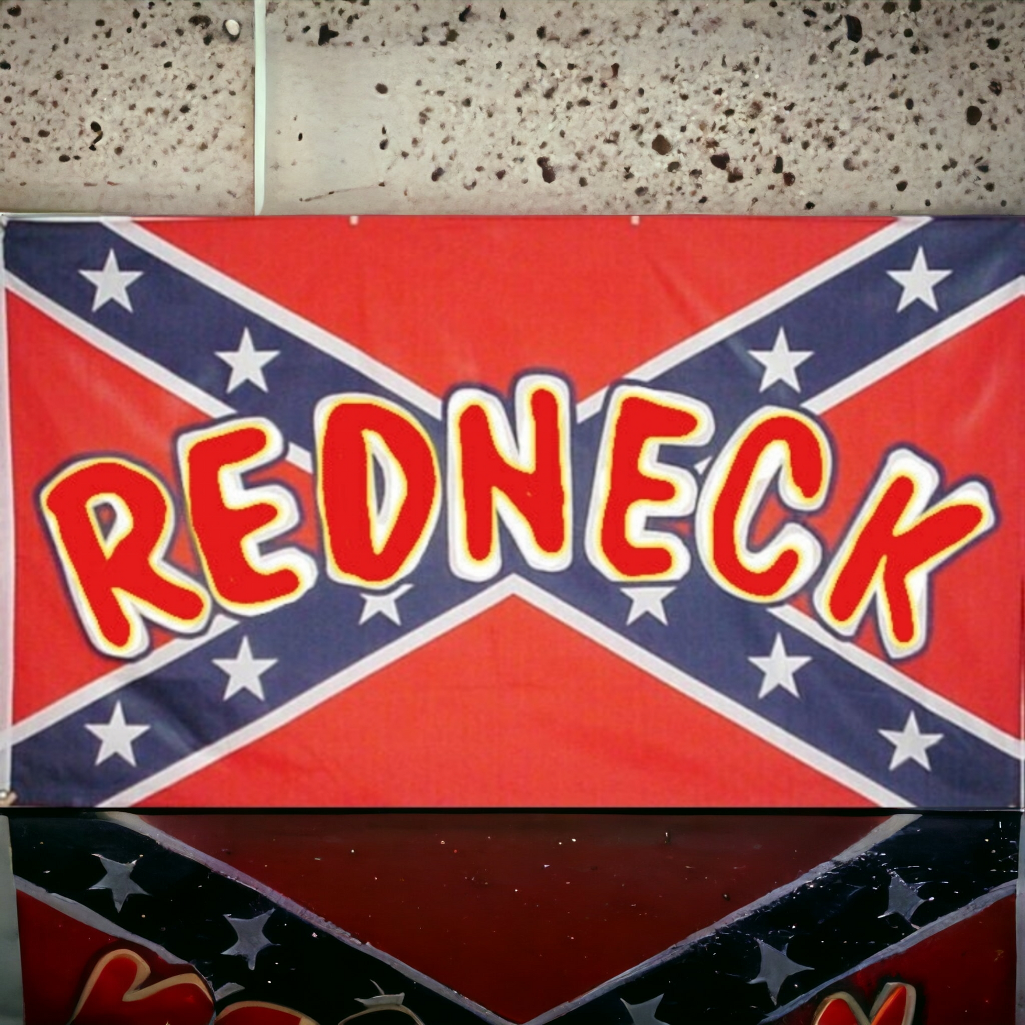 Redneck On The Battle Flag