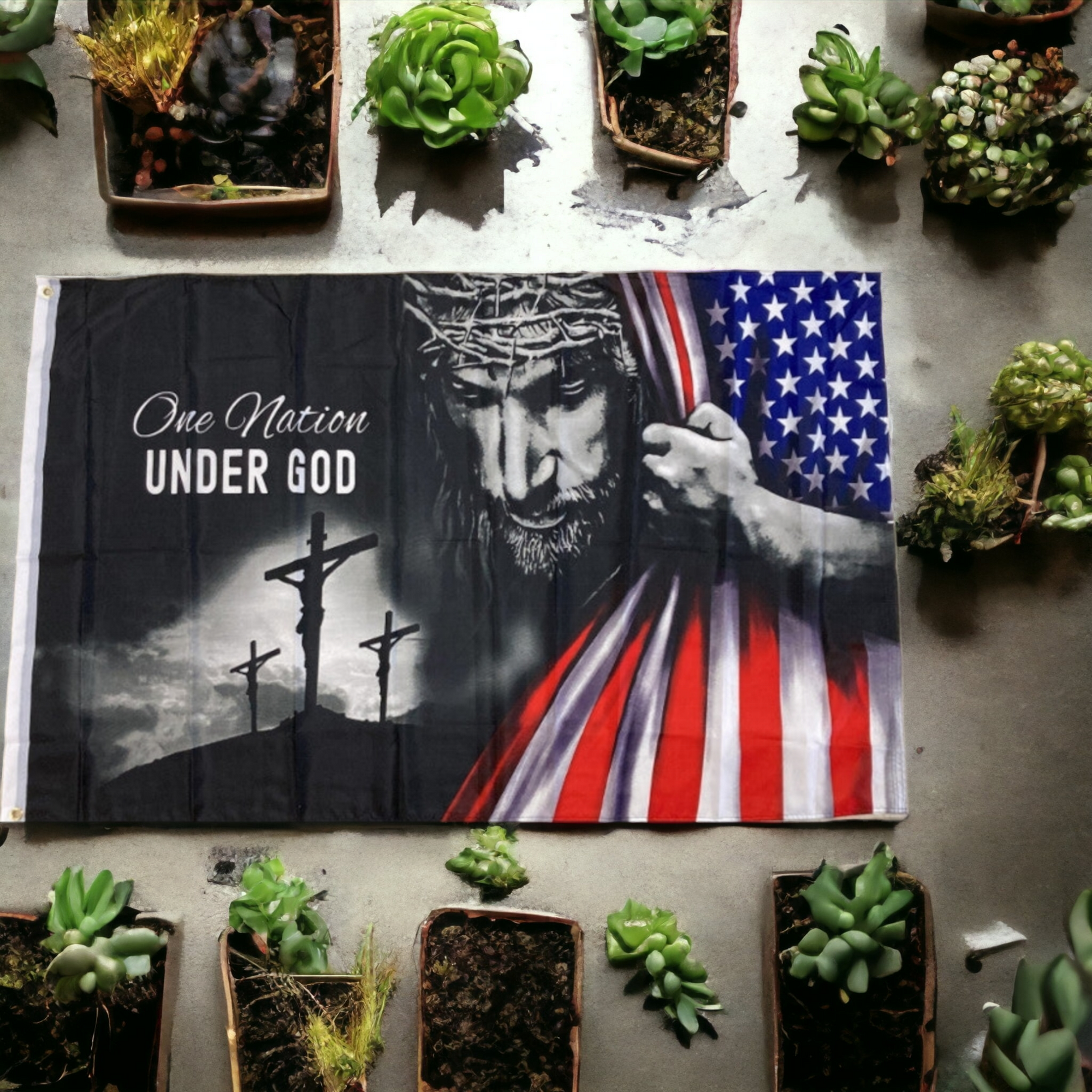 One Nation Under God Flag