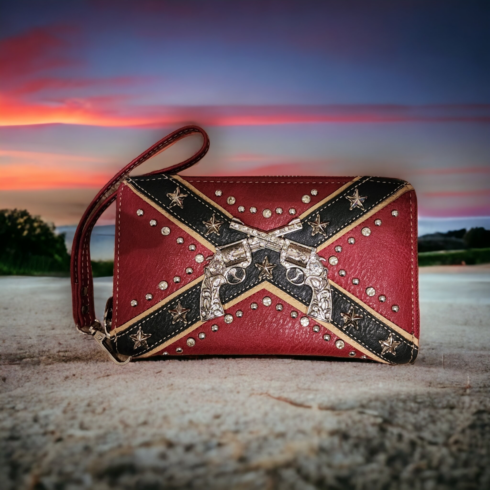 Battle Flag Ladies Wallet