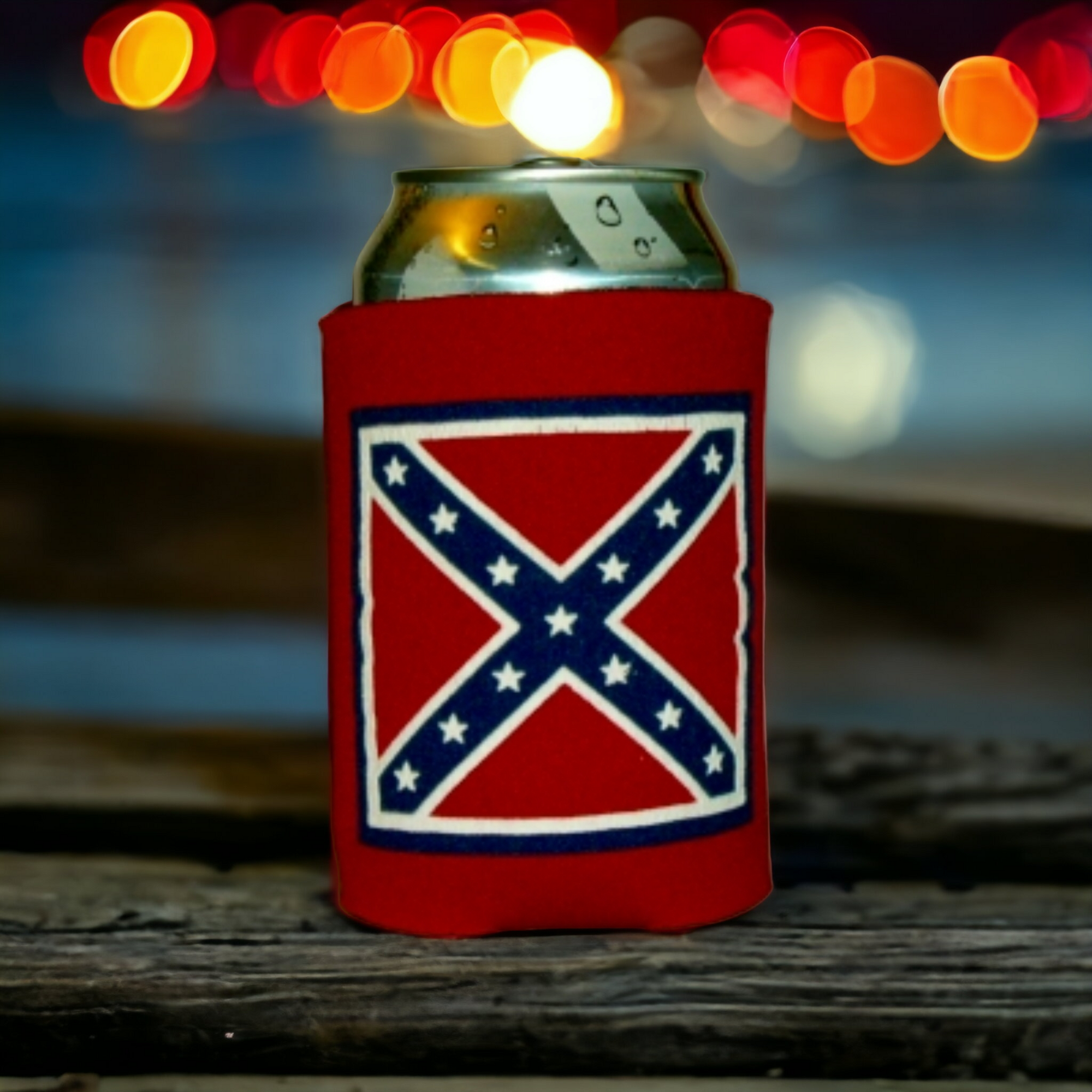 Battle Flag Can Coozie
