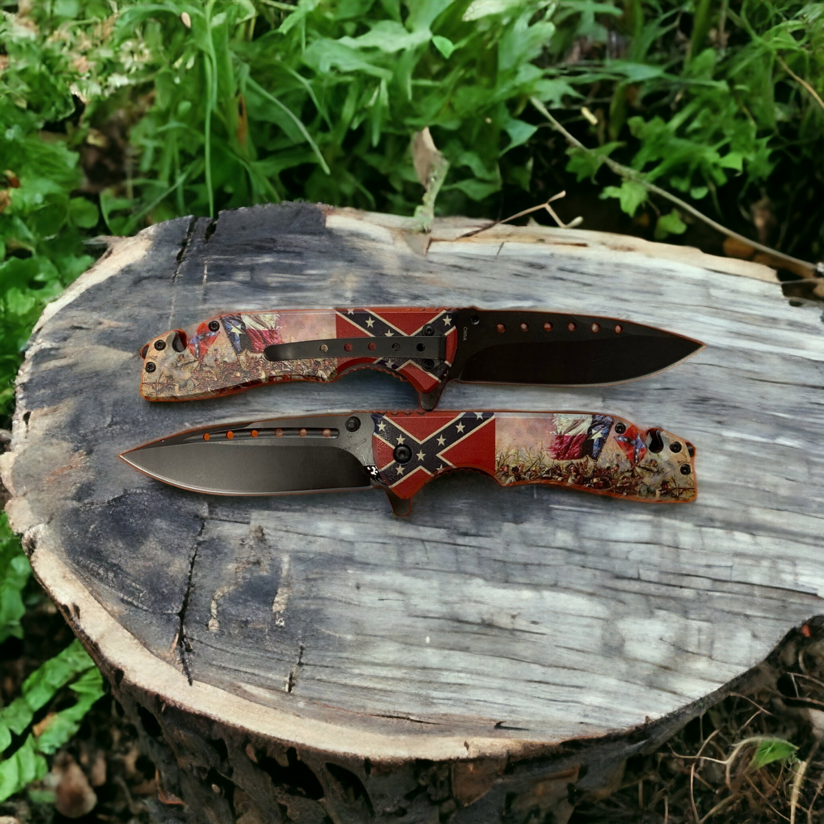 Texas Battle Scene Knife