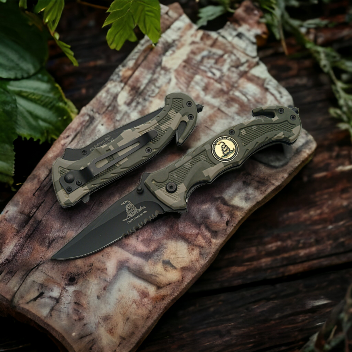 Don't Tread On Me Tactical Folding Knife