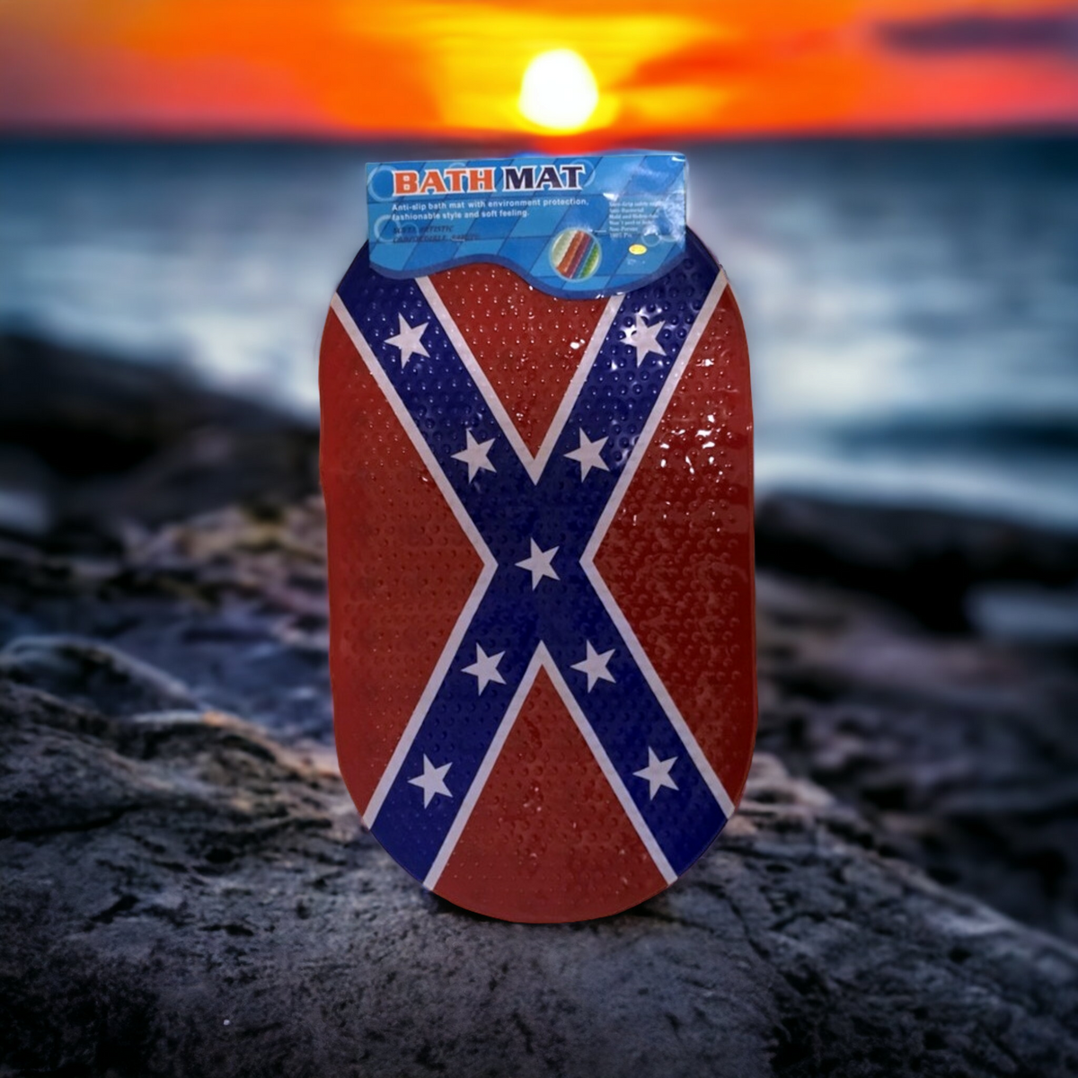Battle Flag Bath Mat