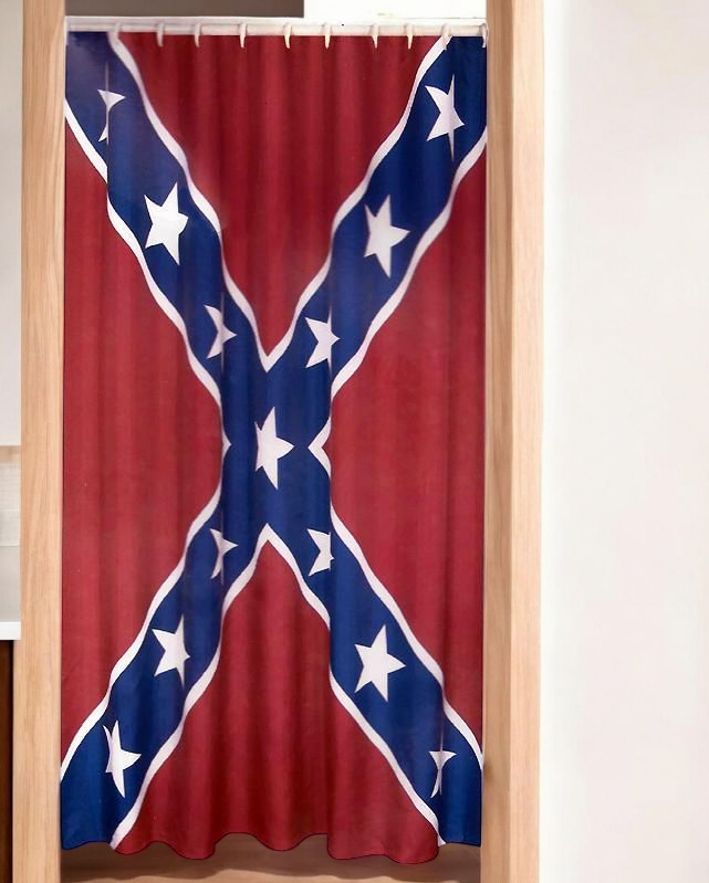 Battle Flag Shower Curtain