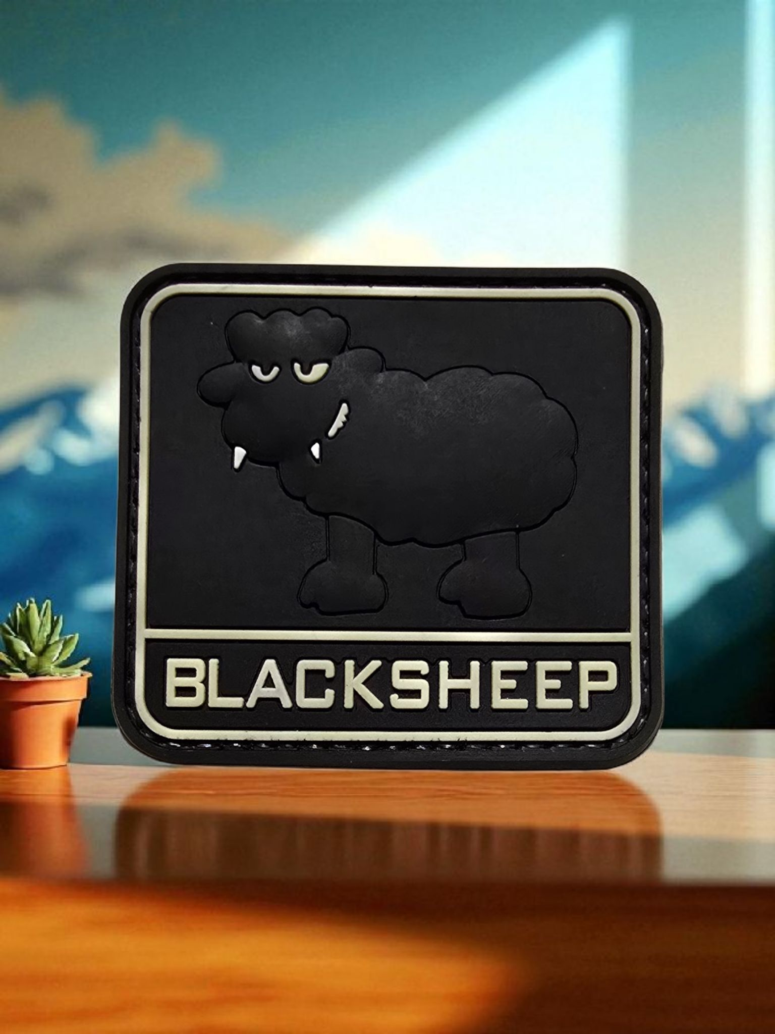 Black Sheep Square Patch