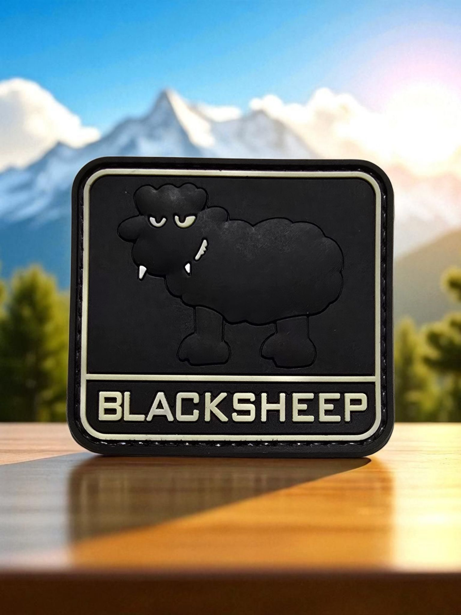 Black Sheep Square Patch