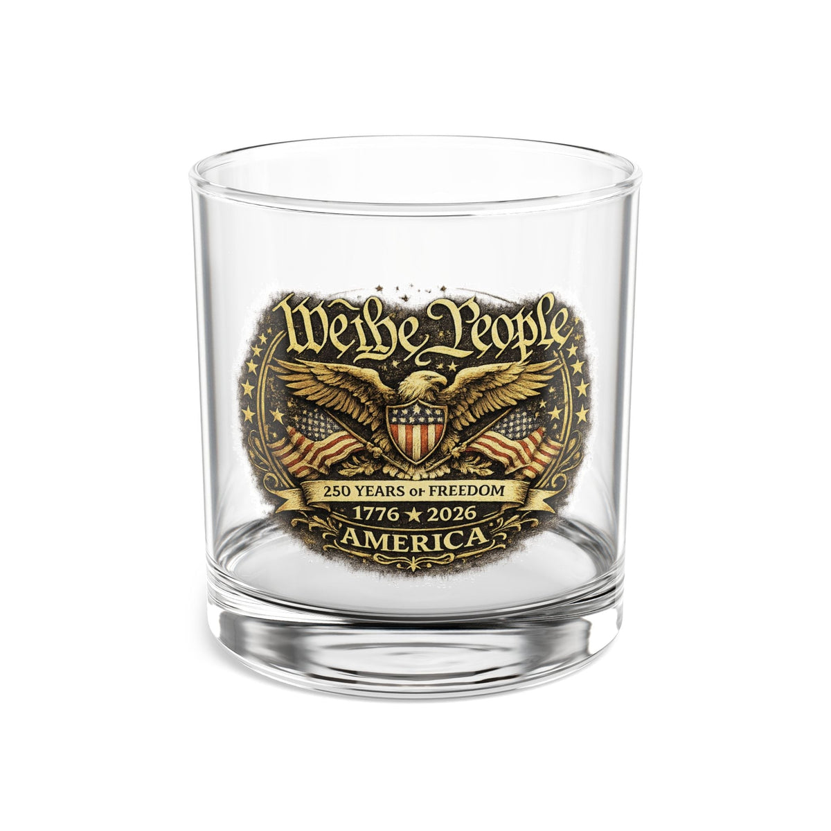 We the People – 250 Years of Freedom Heritage Glass (1776–2026 Edition)