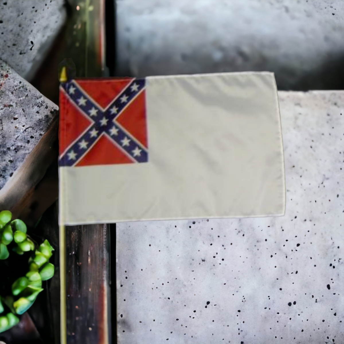 2nd National Gravesite Stick Flag