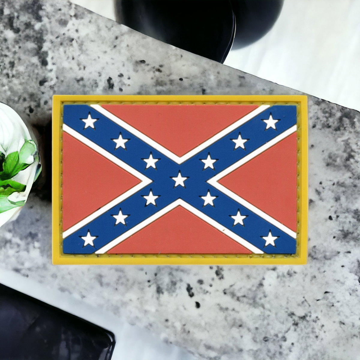 Battle Flag PVC Patch