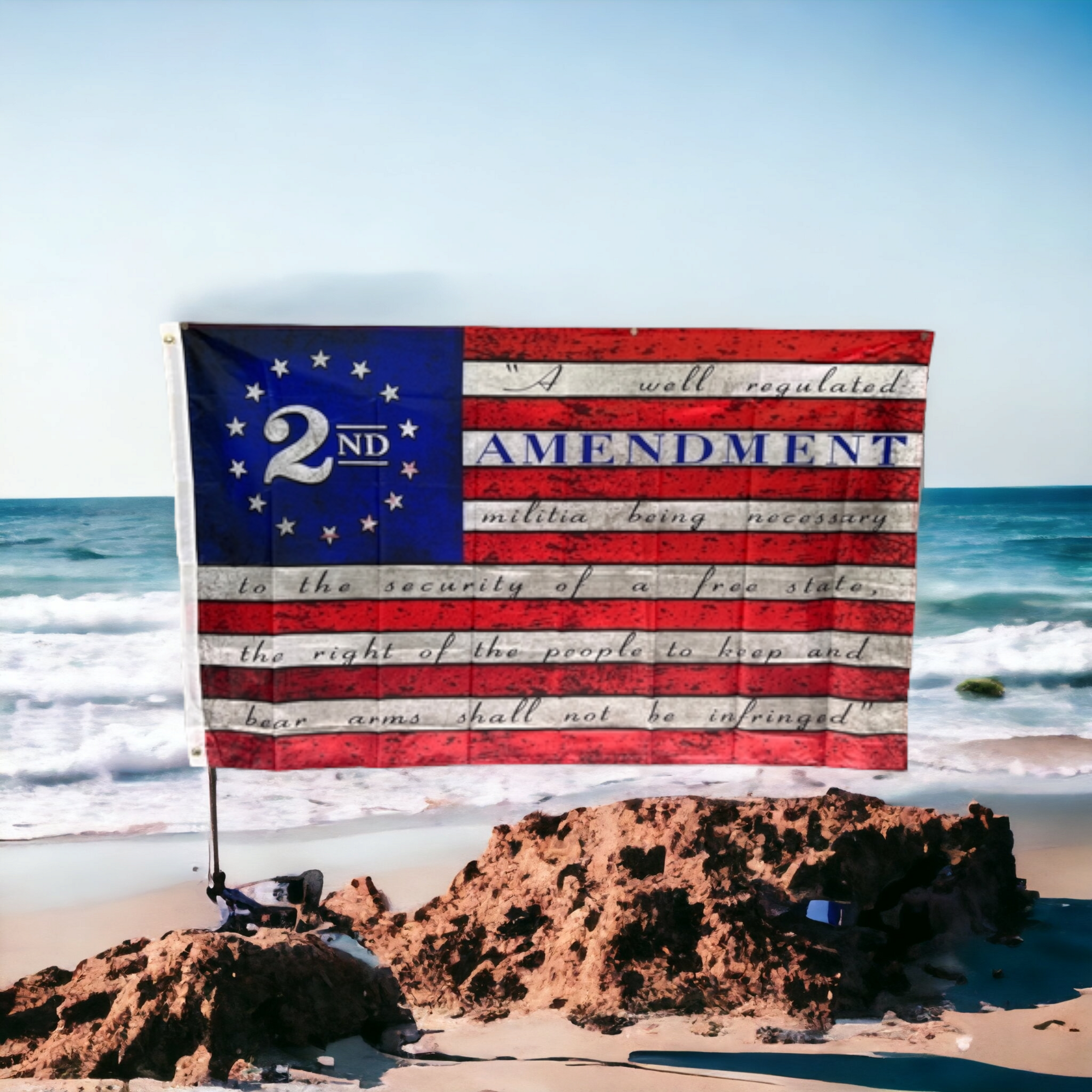 2nd Amendment United States Flag