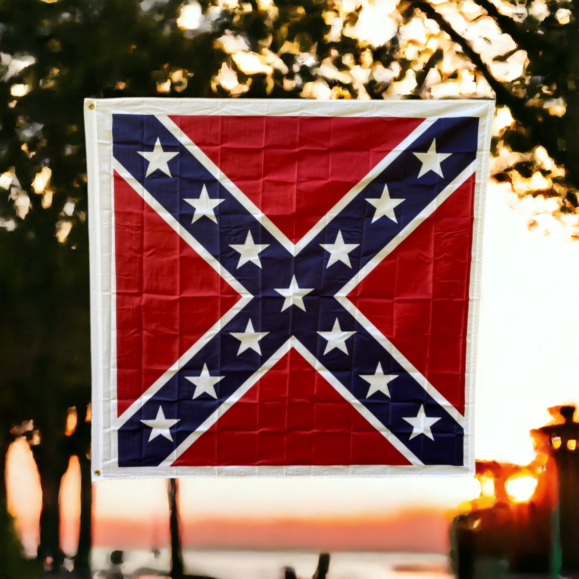 Square Battle Flag Premium Sewn Outdoor Flag