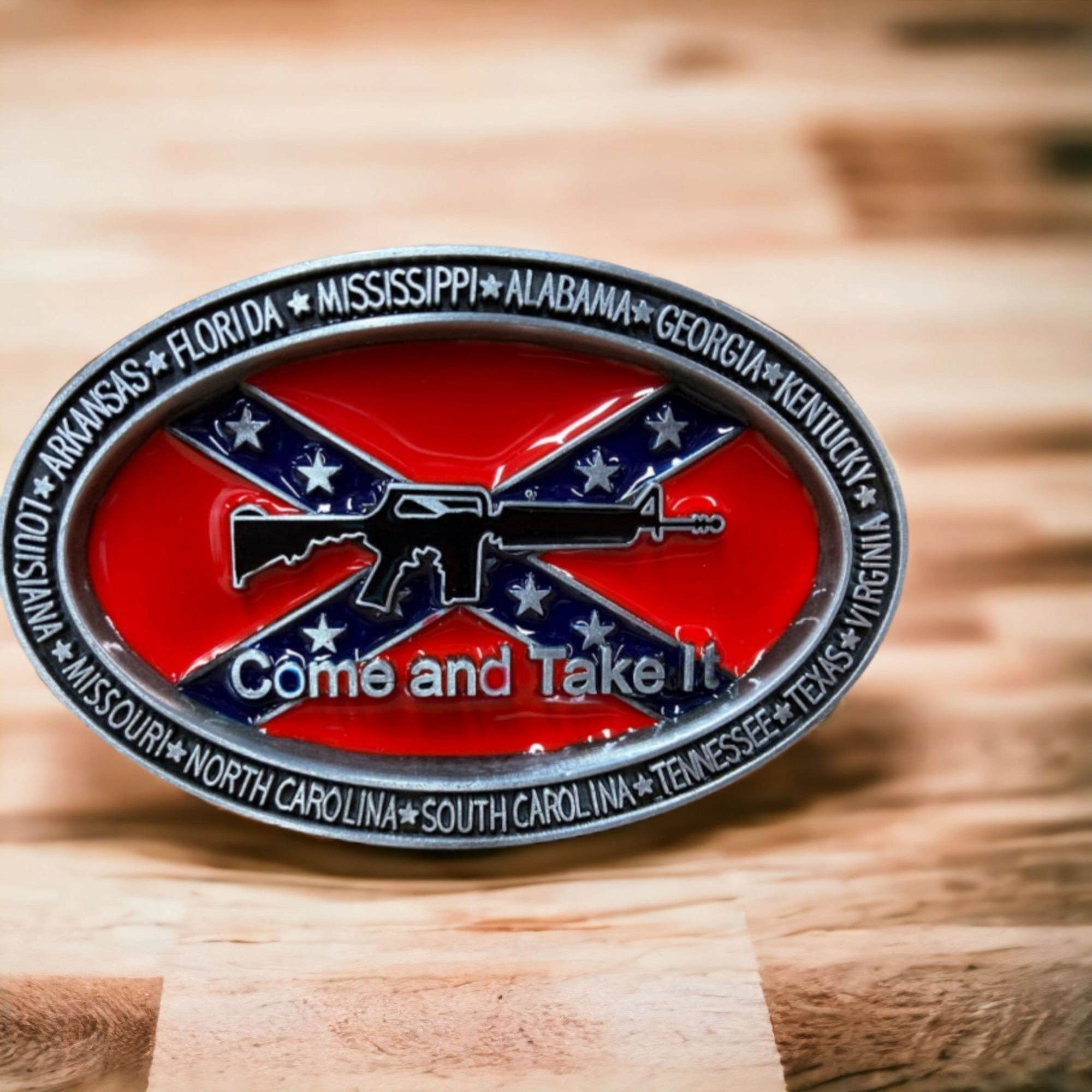 Come and Take It Belt Buckle
