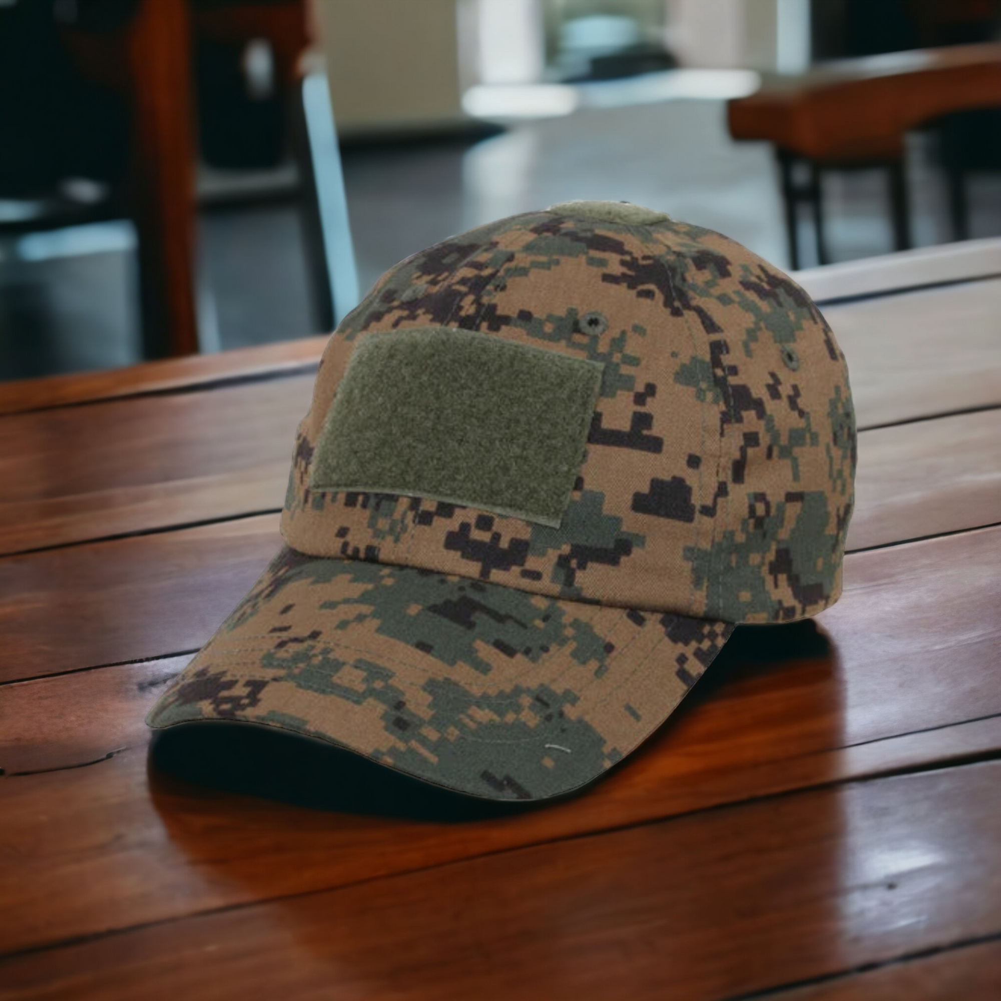 USMC Woodland Digital Operator Cap